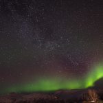 Northern lights and Milky way near Tromsø - Norway